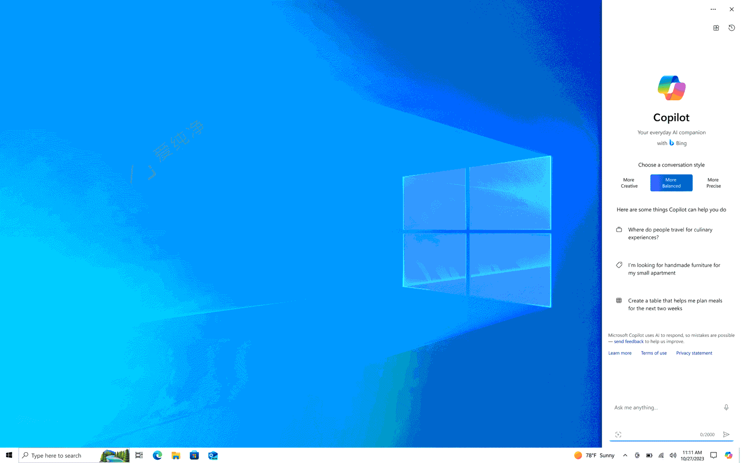 Win10A(y)[汾l(f)19045.3757 Copilot AI 